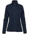 FPX-1W Stormtech Ladies Yosemite Full Zip Fleece Jacket Navy Heather colour image